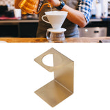 Drip Coffee Stand Samll Size Light Durable Metal Reusable Pour Over Coffee Dripper Stand for Cafe HouseholdGold - Extra Image