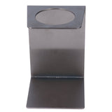 Drip Coffee Stand Samll Size Light Durable Metal Reusable Pour Over Coffee Dripper Stand for Cafe HouseholdBlack - Close-Up Angle