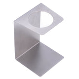 Drip Coffee Stand Samll Size Light Durable Metal Reusable Pour Over Coffee Dripper Stand for Cafe HouseholdBrushed Stainless Steel Color