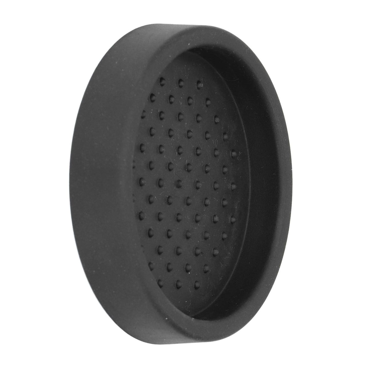 Coffee Tamper Mat Good Protection Compact Anti Slip Round Coffee Powder Pad for Cafe HouseholdBlack