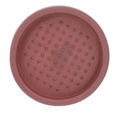 Coffee Tamper Mat Good Protection Compact Anti Slip Round Coffee Powder Pad for Cafe HouseholdBrown - Extra Image
