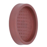 Coffee Tamper Mat Good Protection Compact Anti Slip Round Coffee Powder Pad for Cafe HouseholdBrown - Extra Image