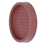 Coffee Tamper Mat Good Protection Compact Anti Slip Round Coffee Powder Pad for Cafe HouseholdBrown