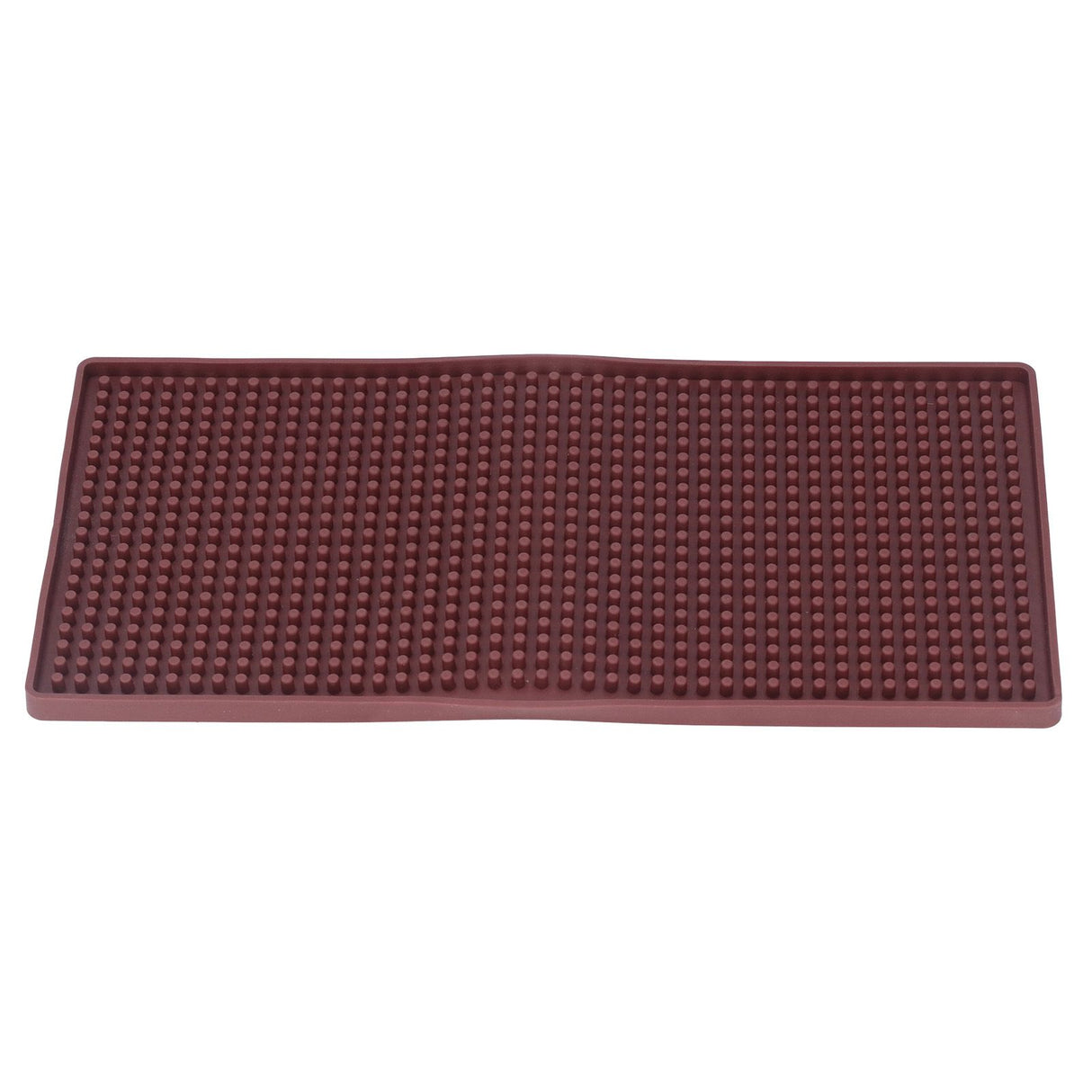 Bar Mat Premium Food Grade Silicone Heat Resistant Durable Odorless Nonslip Soft Flexible Coffee Bar MatBrown