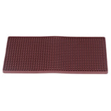 Bar Mat Premium Food Grade Silicone Heat Resistant Durable Odorless Nonslip Soft Flexible Coffee Bar MatBrown