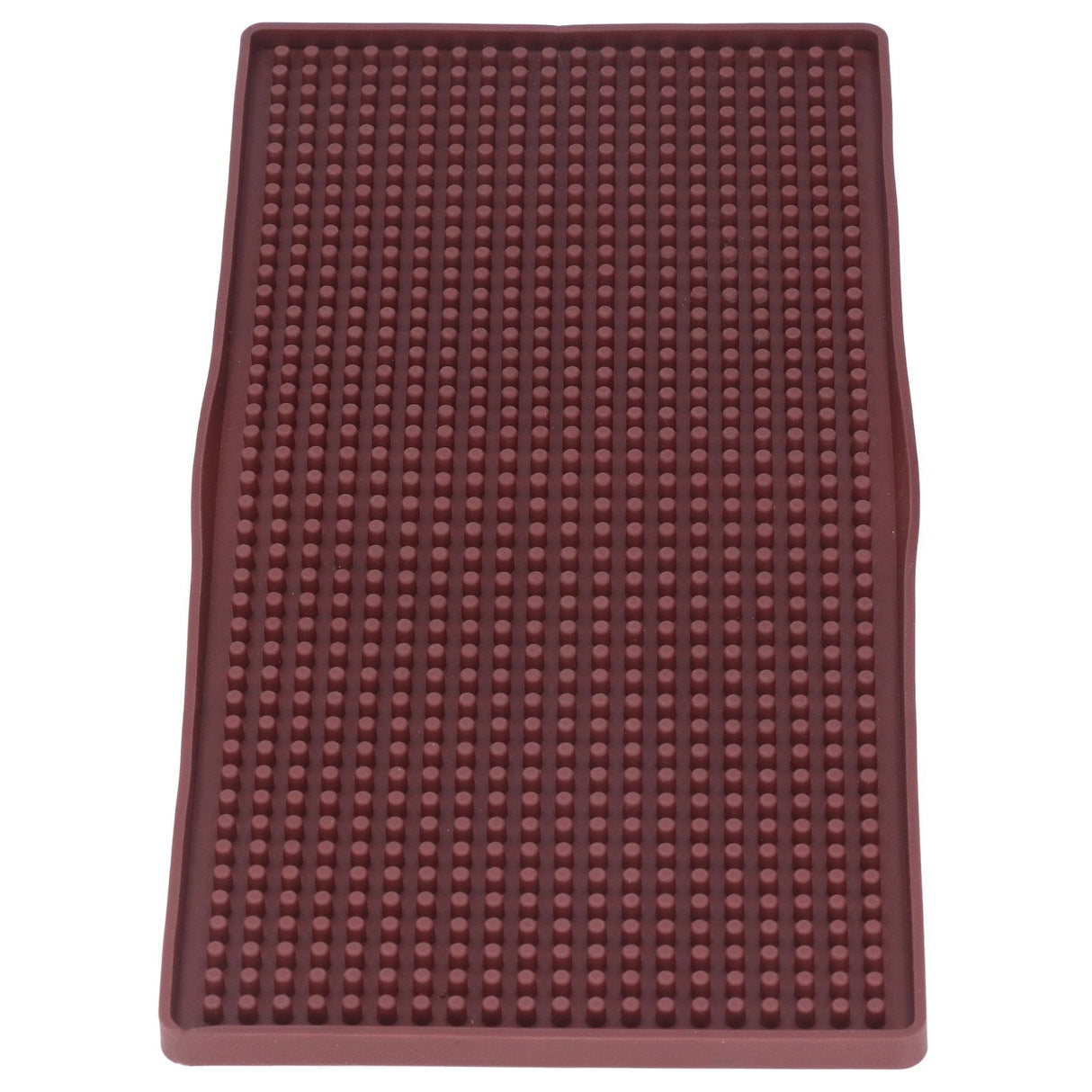 Bar Mat Premium Food Grade Silicone Heat Resistant Durable Odorless Nonslip Soft Flexible Coffee Bar MatBrown