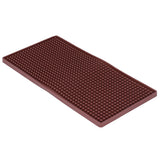 Bar Mat Premium Food Grade Silicone Heat Resistant Durable Odorless Nonslip Soft Flexible Coffee Bar MatBrown