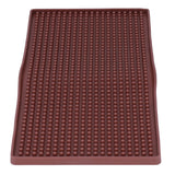 Bar Mat Premium Food Grade Silicone Heat Resistant Durable Odorless Nonslip Soft Flexible Coffee Bar MatBrown