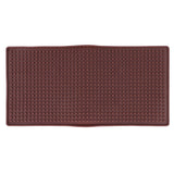 Bar Mat Premium Food Grade Silicone Heat Resistant Durable Odorless Nonslip Soft Flexible Coffee Bar MatBrown