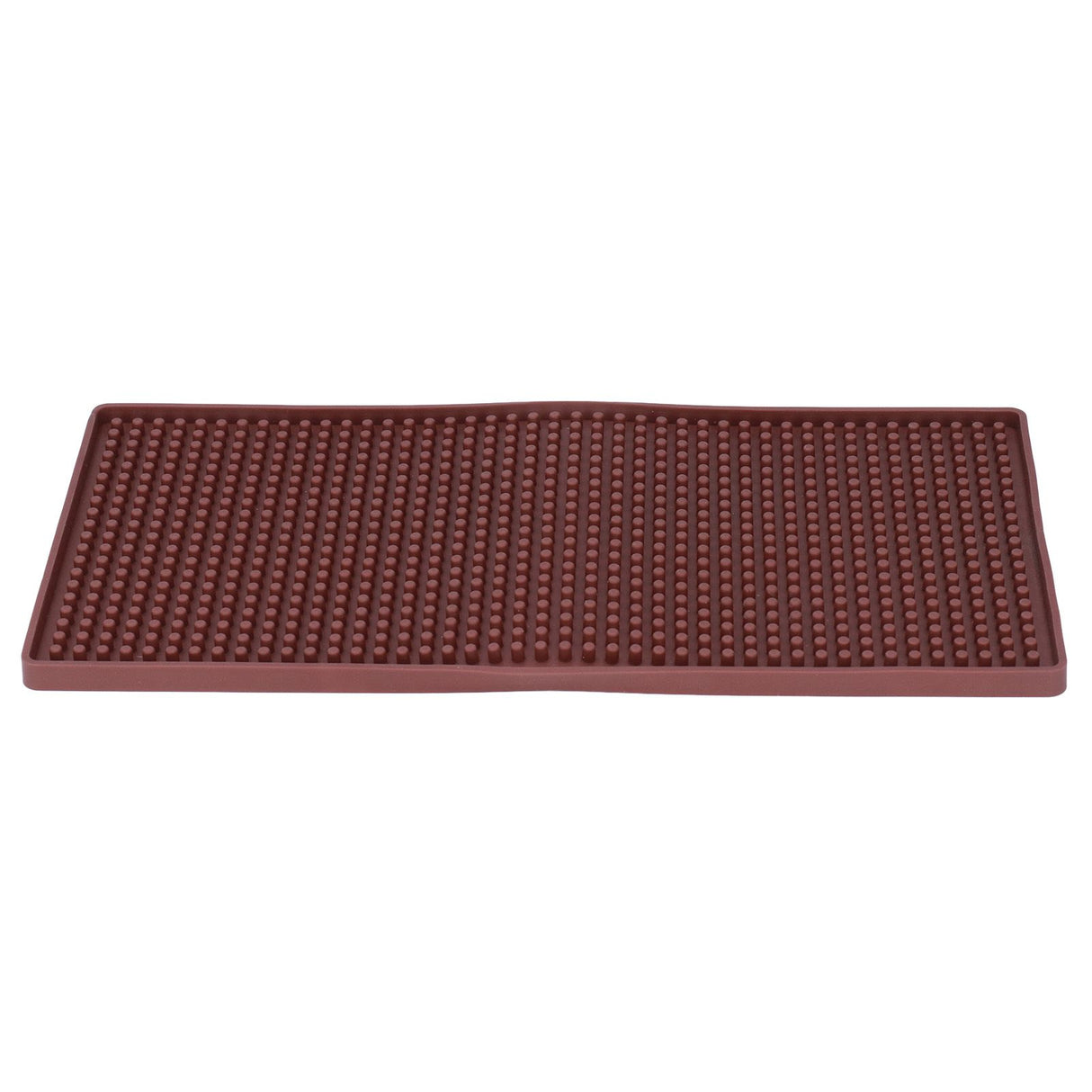 Bar Mat Premium Food Grade Silicone Heat Resistant Durable Odorless Nonslip Soft Flexible Coffee Bar MatBrown