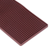 Bar Mat Premium Food Grade Silicone Heat Resistant Durable Odorless Nonslip Soft Flexible Coffee Bar MatBrown - Extra Image