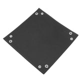 Leather Tray Fashionable Design Artificial Leather Durable Wide Application Mens Valet Tray for Jewelry Watch Key PhoneBlack