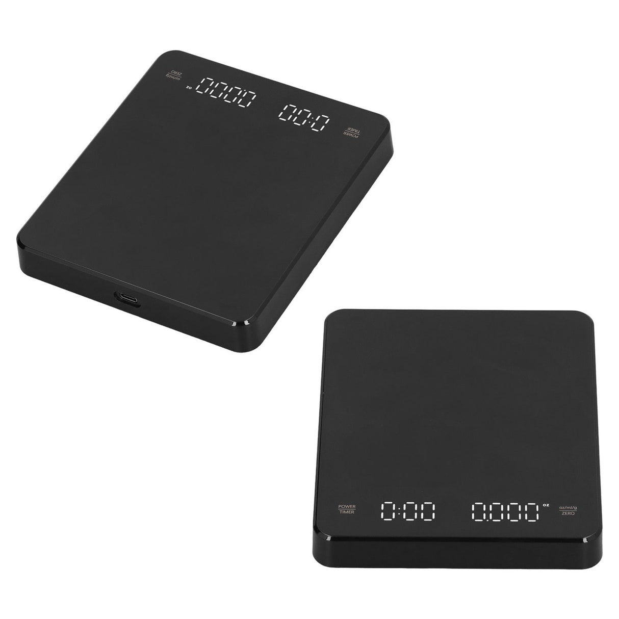 Electronic Coffee Scale Rechargeable High Temperature Resistance 3KG Kitchen Scale for Home