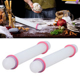 2Pcs Plastic Rolling Pin Safe Durable Sturdy Plastic Nonstick Surface Wide Application Small Rolling Pin - Extra Image