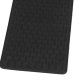 Silicone Insulation Pad Black Rectangle Heat Resisting Safe Handling Heat Insulation Pad for Kitchen - Extra Image