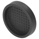 Round Silicone Coffee Tamper Mat Soft Heat Resistant Portable Coffee Tamper Pad for HomeBlack