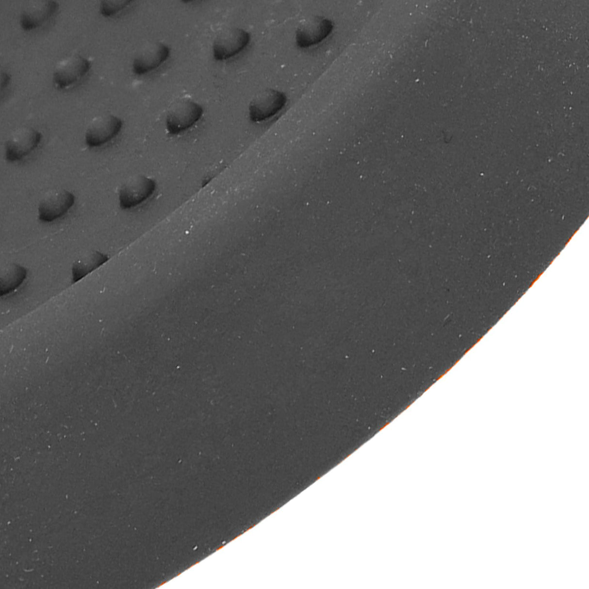 Round Silicone Coffee Tamper Mat Soft Heat Resistant Portable Coffee Tamper Pad for HomeBlack
