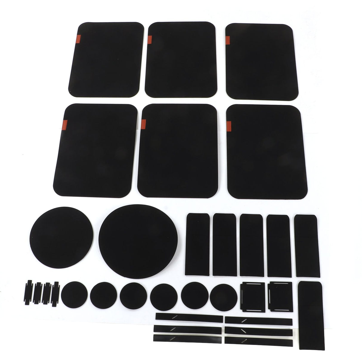 27Pcs Felt Placemat Anti Scratch Insulated Anti Slip Felt Table Mats Set for Home Dining Room Kitchen Hotel