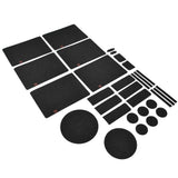 27Pcs Felt Placemat Anti Scratch Insulated Anti Slip Felt Table Mats Set for Home Dining Room Kitchen Hotel