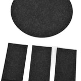 27Pcs Felt Placemat Anti Scratch Insulated Anti Slip Felt Table Mats Set for Home Dining Room Kitchen Hotel