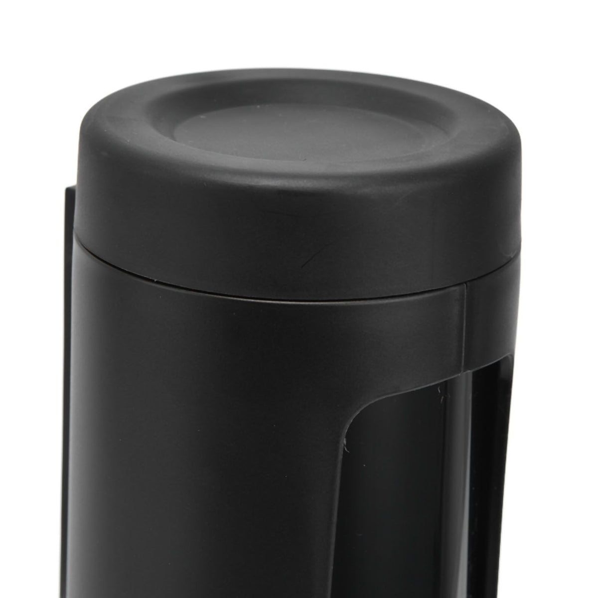 Paper Filter Holder for K CUP Visual Window Design Healthy Dustproof Black Coffee Filter Storage with Flip Cover