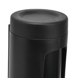 Paper Filter Holder for K CUP Visual Window Design Healthy Dustproof Black Coffee Filter Storage with Flip Cover
