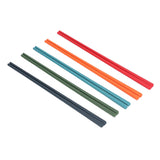 24cm 5 Color Chopsticks Set Silicone Stainless Steel Chopsticks Reusable Anti Slip Kitchen Tableware