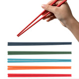 24cm 5 Color Chopsticks Set Silicone Stainless Steel Chopsticks Reusable Anti Slip Kitchen Tableware - Extra Image