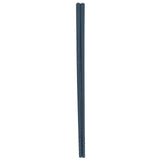 24cm 5 Color Chopsticks Set Silicone Stainless Steel Chopsticks Reusable Anti Slip Kitchen Tableware - Extra Image