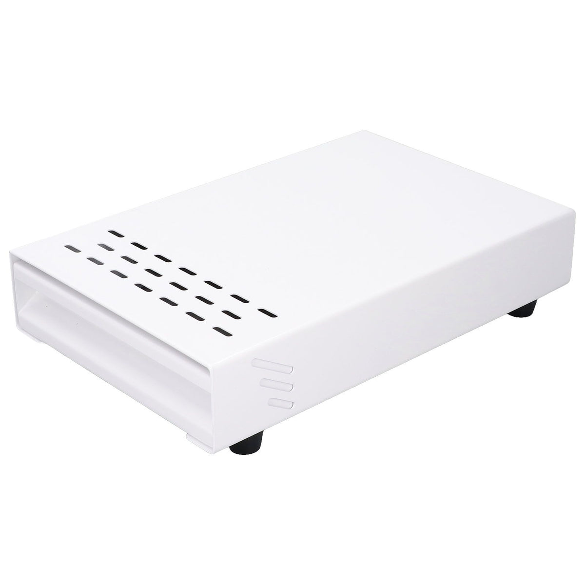 Coffee Knock Box Drawer Stainless Steel Thickened Coffee Residue Powder Box for Household ShopWhite