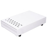 Coffee Knock Box Drawer Stainless Steel Thickened Coffee Residue Powder Box for Household ShopWhite - Top-Down View