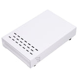 Coffee Knock Box Drawer Stainless Steel Thickened Coffee Residue Powder Box for Household ShopWhite - Close-Up Angle