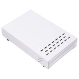 Coffee Knock Box Drawer Stainless Steel Thickened Coffee Residue Powder Box for Household ShopWhite - Low Angle