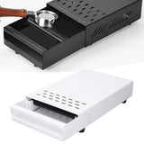 Coffee Knock Box Drawer Stainless Steel Thickened Coffee Residue Powder Box for Household ShopWhite - Extra Image