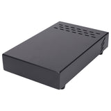 Coffee Knock Box Drawer Stainless Steel Thickened Coffee Residue Powder Box for Household ShopBlack - Rear View