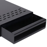 Coffee Knock Box Drawer Stainless Steel Thickened Coffee Residue Powder Box for Household ShopBlack