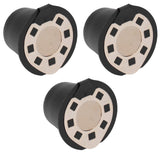 50ML Coffee Capsule Pods Cup with Spoon Brush Reusable Filter Stainless Steel Replacement for NespressoGold Plated
