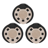 50ML Coffee Capsule Pods Cup with Spoon Brush Reusable Filter Stainless Steel Replacement for NespressoGold Plated - Low Angle