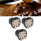 50ML Coffee Capsule Pods Cup with Spoon Brush Reusable Filter Stainless Steel Replacement for NespressoGold Plated - Extra Image