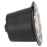 50ML Coffee Capsule Pods Cup with Spoon Brush Reusable Filter Stainless Steel Replacement for NespressoGold Plated - Extra Image