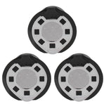 50ML Coffee Capsule Pods Cup with Spoon Brush Reusable Filter Stainless Steel Replacement for NespressoChrome Plated