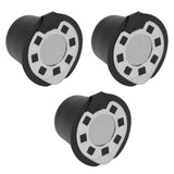 50ML Coffee Capsule Pods Cup with Spoon Brush Reusable Filter Stainless Steel Replacement for NespressoChrome Plated - Top-Down View