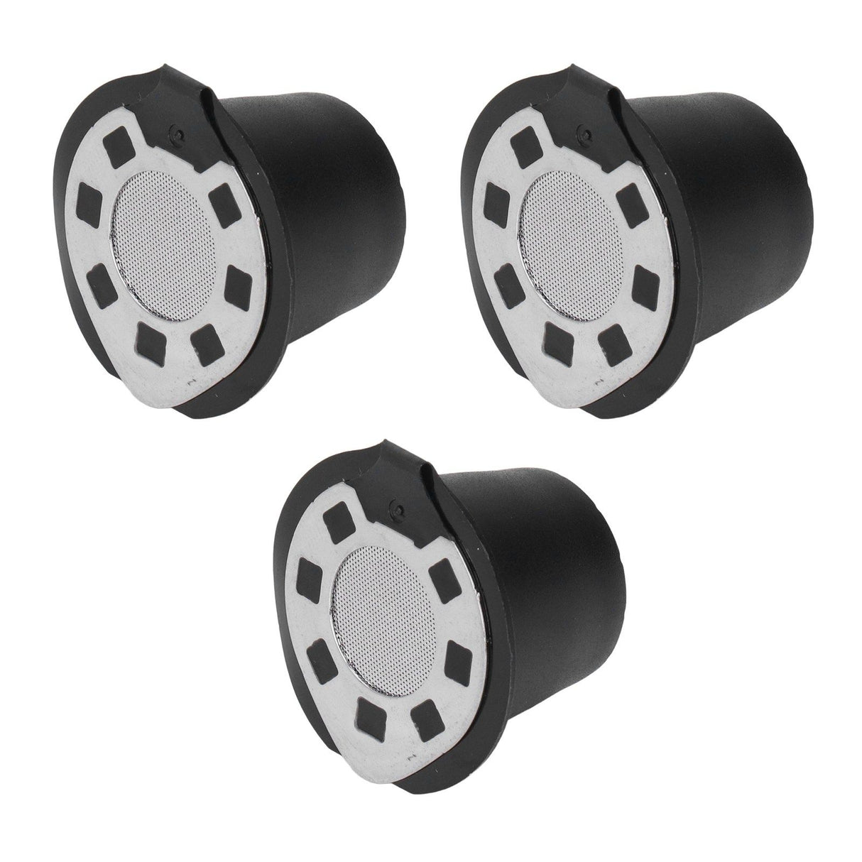 50ML Coffee Capsule Pods Cup with Spoon Brush Reusable Filter Stainless Steel Replacement for NespressoChrome Plated