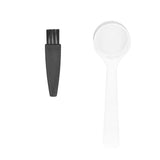 50ML Coffee Capsule Pods Cup with Spoon Brush Reusable Filter Stainless Steel Replacement for NespressoChrome Plated