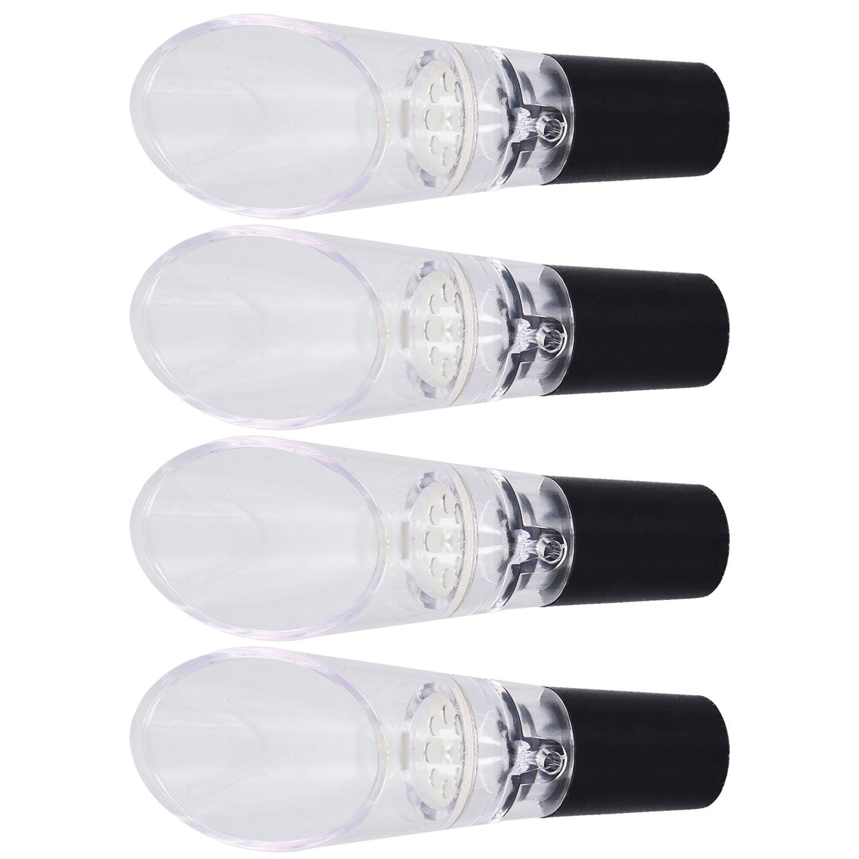 4PCS Wine Aerator Pourer PC Eco Friendly Decanter Spout Bar Accessories for Household PartySilver