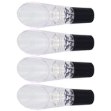 4PCS Wine Aerator Pourer PC Eco Friendly Decanter Spout Bar Accessories for Household PartySilver