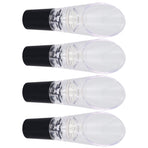 4PCS Wine Aerator Pourer PC Eco Friendly Decanter Spout Bar Accessories for Household PartySilver