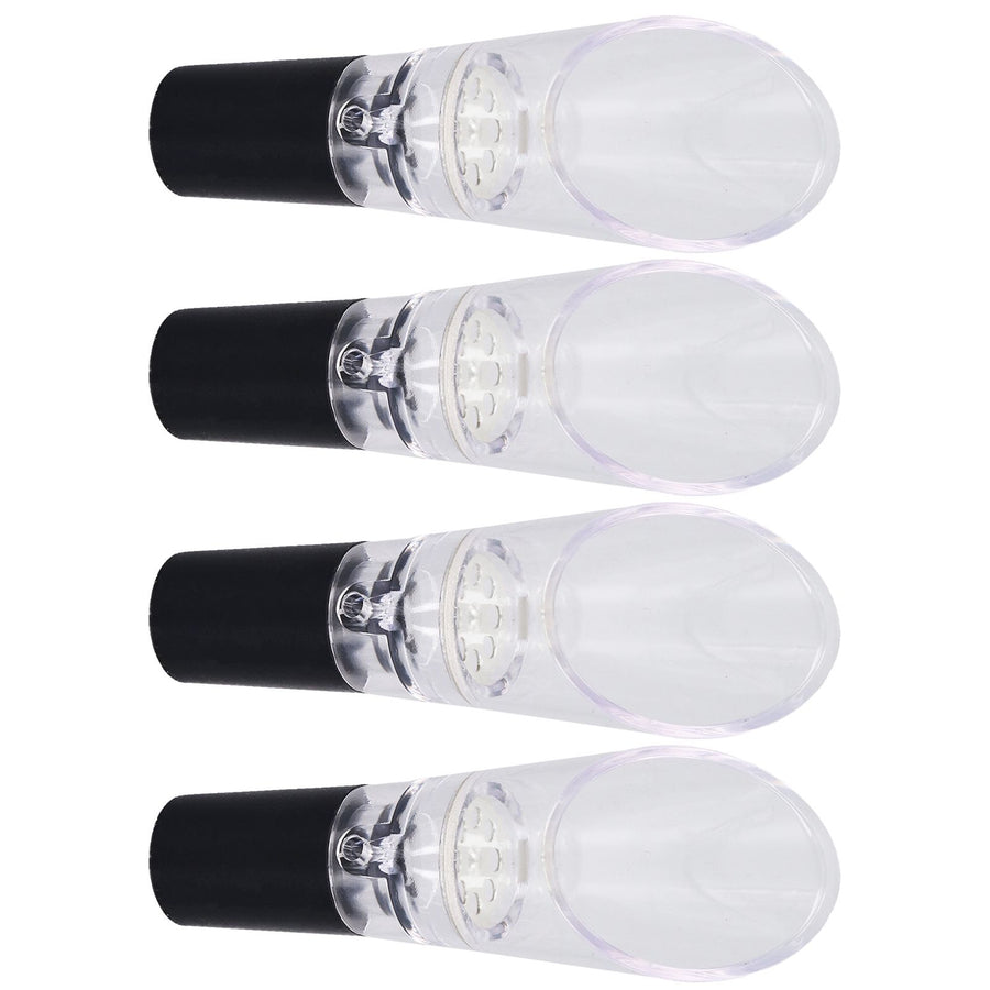 4PCS Wine Aerator Pourer PC Eco Friendly Decanter Spout Bar Accessories for Household PartySilver