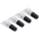 4PCS Wine Aerator Pourer PC Eco Friendly Decanter Spout Bar Accessories for Household PartySilver - Top-Down View