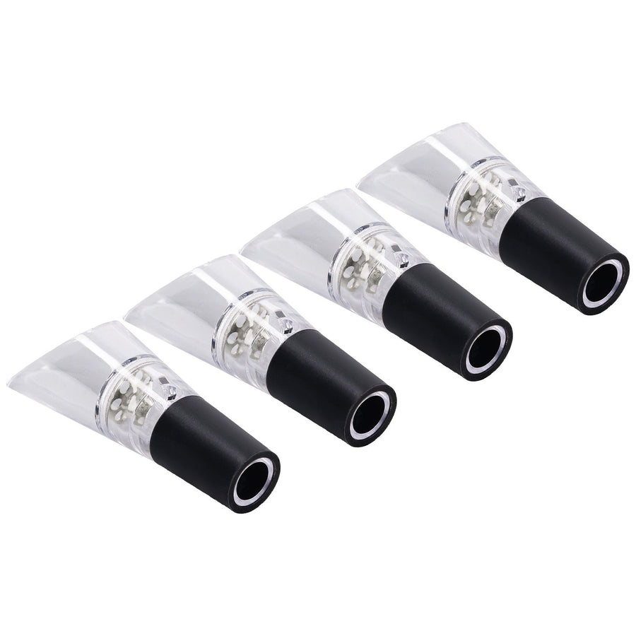 4PCS Wine Aerator Pourer PC Eco Friendly Decanter Spout Bar Accessories for Household PartySilver